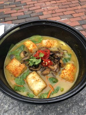 Kare burosu ramen - AMAZING at Wagamama - Quincy Market in Boston