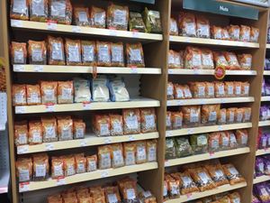 Nuts and other snacks at Holland & Barrett - Saint Pancras in London