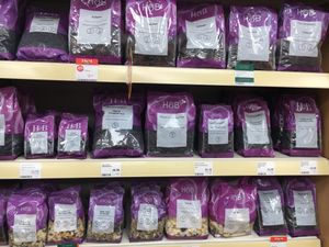 Dried fruits at Holland & Barrett - Saint Pancras in London