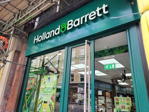 Shop front at Holland & Barrett - Fitzrovia in London