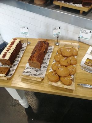More vegan baked goods at Planet Organic - Tottenham Court Rd in London