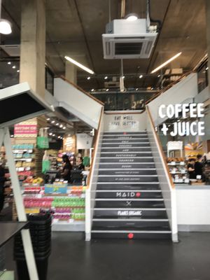 Interior  at Planet Organic - Tottenham Court Rd in London