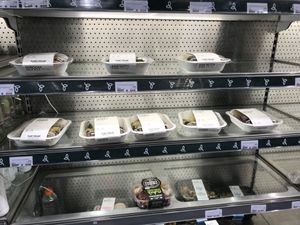 Salads  at Planet Organic - Tottenham Court Rd in London