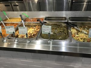 Hot options  at Planet Organic - Tottenham Court Rd in London