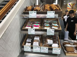 Baked items  at Planet Organic - Tottenham Court Rd in London