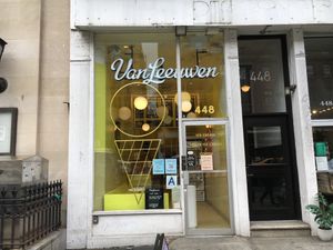 Front entrance at Van Leeuwen Ice Cream - Upper West Side in New York City