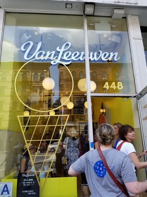 Outside at Van Leeuwen Ice Cream - Upper West Side in New York City