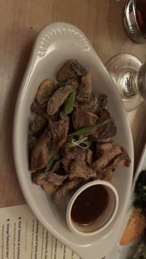 Shiitake mushrooms. A must    at Vee Vee in Boston