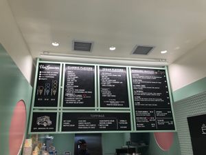 Menu - flavors, vegan flavors, toppings, sundaes at Van Leeuwen Ice Cream - Upper East Side in New York City