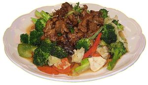 Chef's Combo Chicken
 at Natural Way Cafe in Fair Lawn