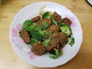 Signature Beef
 at Natural Way Cafe in Fair Lawn