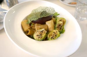 Mezze Maniche at brEAThe Restaurant - Pigalle in Paris