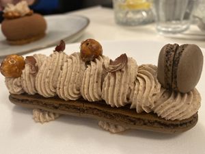 Amazing gourmet desert at brEAThe Restaurant - Pigalle in Paris