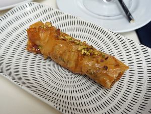 Pistachio Baklava from Brunch (May 2021) at brEAThe Restaurant - Pigalle in Paris