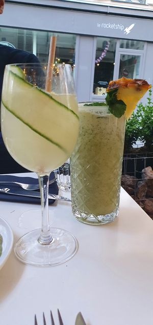 Cocktails at brEAThe Restaurant - Pigalle in Paris