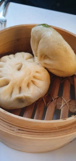 Baozi starter at brEAThe Restaurant - Pigalle in Paris