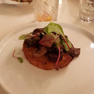 Polenta gruau de cacao at brEAThe Restaurant - Pigalle in Paris