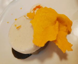 Carrot cake revisited at brEAThe Restaurant - Pigalle in Paris
