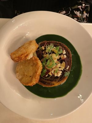 Roulé de pommes de terre   at brEAThe Restaurant - Pigalle in Paris