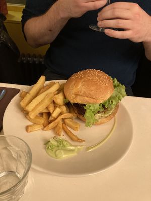 Burger  at brEAThe Restaurant - Pigalle in Paris