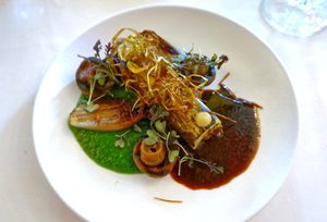 Stuffed and Burnt Leek at brEAThe Restaurant - Pigalle in Paris