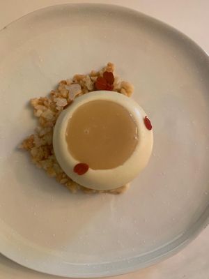 Macadamia Nut dessert.  at brEAThe Restaurant - Pigalle in Paris