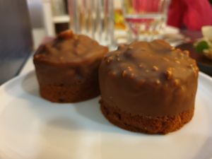 Chocolate banana bread at brEAThe Restaurant - Pigalle in Paris