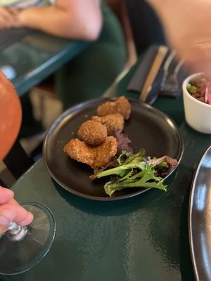 HOMEMADE PANKO SEITAN - 6,5€  at brEAThe Restaurant - Pigalle in Paris