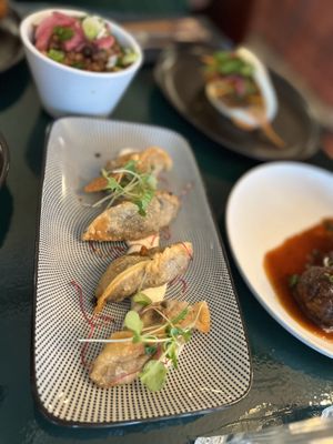 FRIED RAVIOLI - 6,5€  at brEAThe Restaurant - Pigalle in Paris