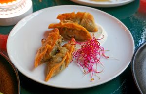 FRIED RAVIOLI at brEAThe Restaurant - Pigalle in Paris