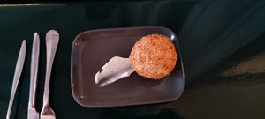 Mochi sesame at brEAThe Restaurant - Pigalle in Paris