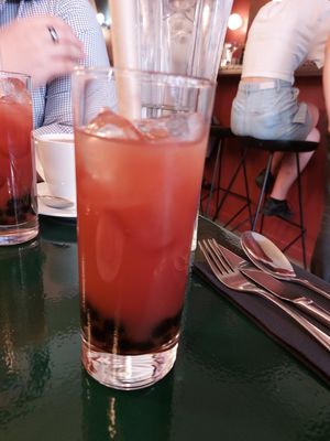 Bubble tea (brunch element) at brEAThe Restaurant - Pigalle in Paris