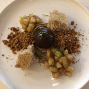 Dessert déstructuré   at brEAThe Restaurant - Pigalle in Paris