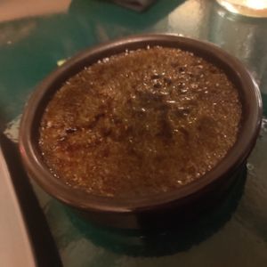 Crème brûlée at brEAThe Restaurant - Pigalle in Paris
