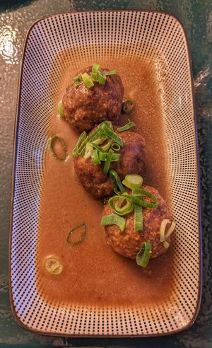 Tsukune dumplings (7/10) at brEAThe Restaurant - Pigalle in Paris