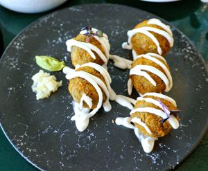 Korokke iodés at brEAThe Restaurant - Pigalle in Paris