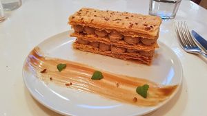 Millefeuille at brEAThe Restaurant - Pigalle in Paris