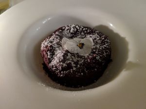 Delicious dessert at brEAThe Restaurant - Pigalle in Paris