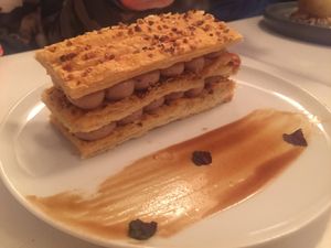 millefeuille  at brEAThe Restaurant - Pigalle in Paris