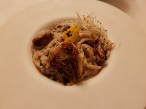Linguini. Filling and flavorful at brEAThe Restaurant - Pigalle in Paris