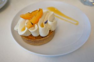 Apricot Tartelette at brEAThe Restaurant - Pigalle in Paris