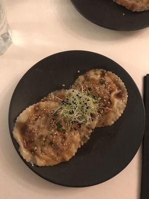 Ravioli at brEAThe Restaurant - Pigalle in Paris