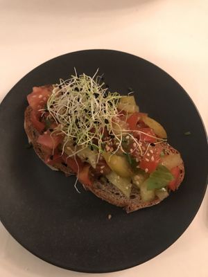 Bruschetta at brEAThe Restaurant - Pigalle in Paris