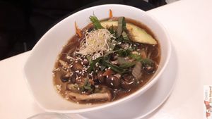 Bouillon de soba at brEAThe Restaurant - Pigalle in Paris