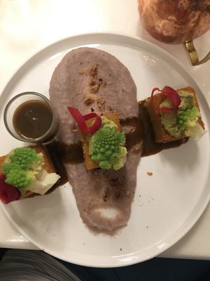 Polenta at brEAThe Restaurant - Pigalle in Paris