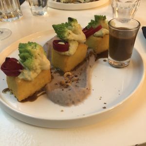 Polenta at brEAThe Restaurant - Pigalle in Paris