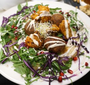 Kefta with Cheese-Nan (from the Sunday brunch) at brEAThe Restaurant - Pigalle in Paris