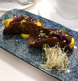 Buckwheat galettes at brEAThe Restaurant - Pigalle in Paris