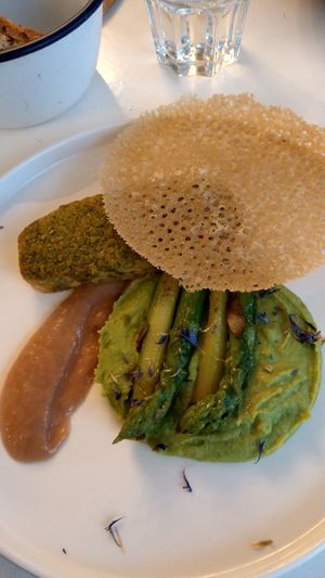 Tempeh en croute at brEAThe Restaurant - Pigalle in Paris