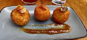 Ginger arancini at brEAThe Restaurant - Pigalle in Paris
